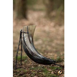 Drinking horn stand hand-forged XL