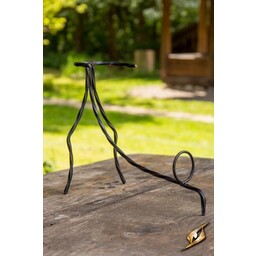 Drinking horn stand hand-forged, 0,3-0,5 liter horns