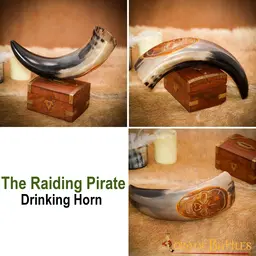 Pirate drinking horn