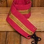 Jeanne fabric belt - Red / gold