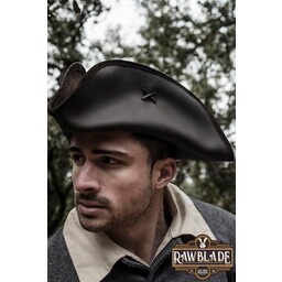 Pirate hat Jack Rackham, brown