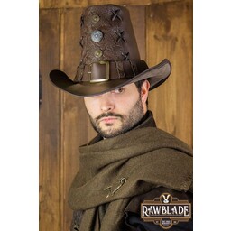 Johann Witch Hunter hat, deluxe, brown