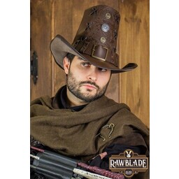 Johann Witch Hunter hat, deluxe, brown