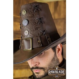 Johann Witch Hunter hat, deluxe, brown