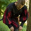 Landsknecht shirt, black/red