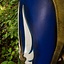 LARP blue elven shield, 120 x 55 cm