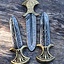 LARP Assassin Inquisitor throwing knives set of 3 pieces