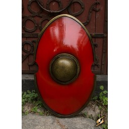 LARP Greek shield red