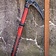 Epic Armoury LARP ice axe, red