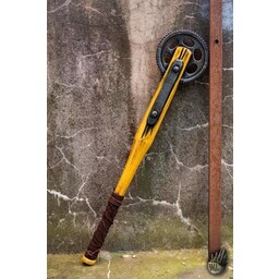 LARP cogwheel bat, yellow