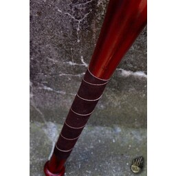 LARP baseball bat barbed wire, 80 cm, red