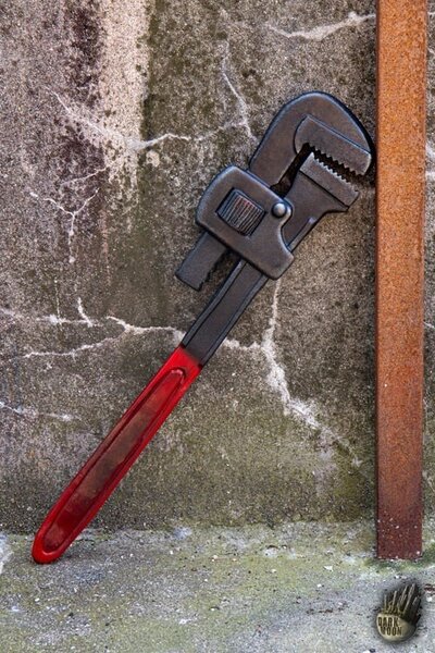 LARP wrench, red