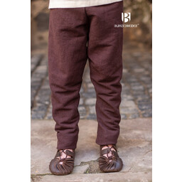 Kids Thorsberg trousers Ragnarsson, brown