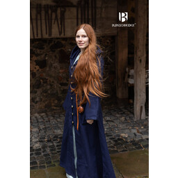 Wool cloak Tuala. blue