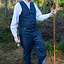1920 trousers Stan, dark blue