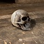 LARP skull, steel color