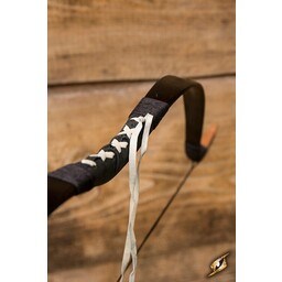 LARP recurve equestrian bow black