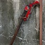 LARP bush hook, red