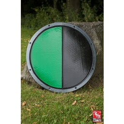 LARP RFB roundshield green/black