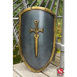 LARP RFB decorated kite shield