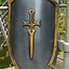 LARP RFB decorated kite shield