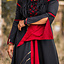 Dress Eleanora red-black