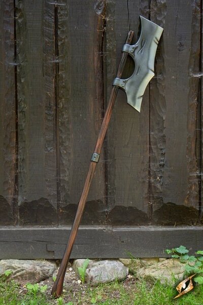 LARP single bladed axe 190 cm