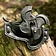 Epic Armoury LARP tornado shuriken with holder, brown