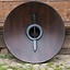 LARP Viking dragon shield white