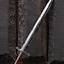 LARP sword Footman Battleworn 85 cm