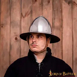 14th-15th century Swiss kettle hat