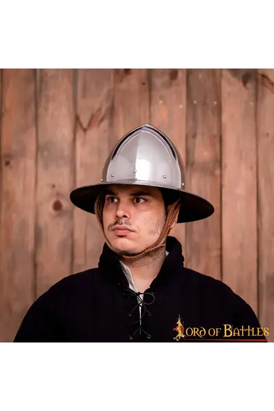 14th-15th century Swiss kettle hat