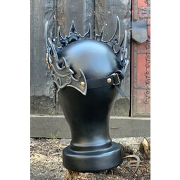 Latex tiara with skulls