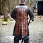 Leather brigandine long, brown