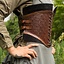 Leather corset Margot, brown