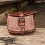 Leather belt bag Agostino, brown