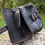 Leather belt bag Agostino, black