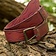 Epic Armoury Leather belt Aruthia, red