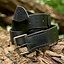 Leather belt Aruthia, black