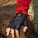 Epic Armoury Leather fingerless gloves, black