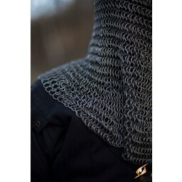 Chainmail coif Alaric, 9 mm