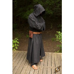 Medieval robe Benedict, black