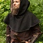 Medieval chaperon Erhard, dark grey