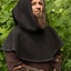 Medieval chaperon Erhard, dark grey