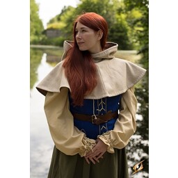 Medieval chaperon Erhard, beige