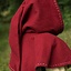 Medieval chaperon Erhard, red