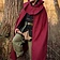 Epic Armoury Medieval hooded cloak Thomas, red