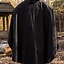 Medieval cloak Terrowin, black