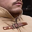 Medieval belt gambeson beige