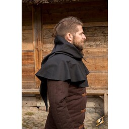 Medieval chaperon Walt, black